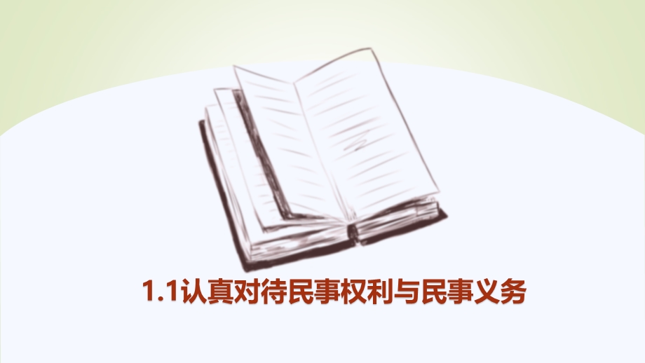 1-1认真对待民事权利与义务课件-2021-2022学年高中政治统编版选择性必修二法律与生活.pptx_第2页