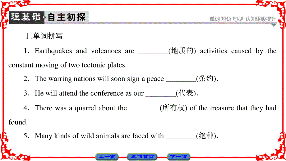 2016-2017学年人教版高中英语选修11课件 UNIT 1 NEW ZEALAND UNIT 1 SECTION 1　WARMING UP & READING .ppt_第2页