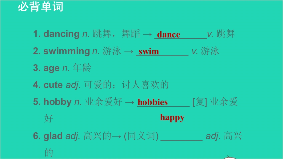 2021七年级英语上册 Unit 1 This is me词句梳理 Period 4 Integrated skills Study skills课件 （新版）牛津版.ppt_第2页