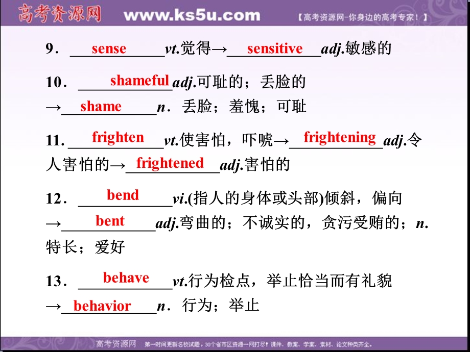 2017优化方案高考总复习&英语（重大版）课件：第一部分 基础考点聚焦 选修6UNIT4 .ppt_第3页