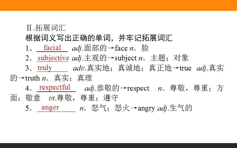 2020-2021人教版英语必修4课件：UNIT 4　BODY LANGUAGE SECTION Ⅳ　LEARNING ABOUT LANGUAGE & USING LANGUAGE .ppt_第3页