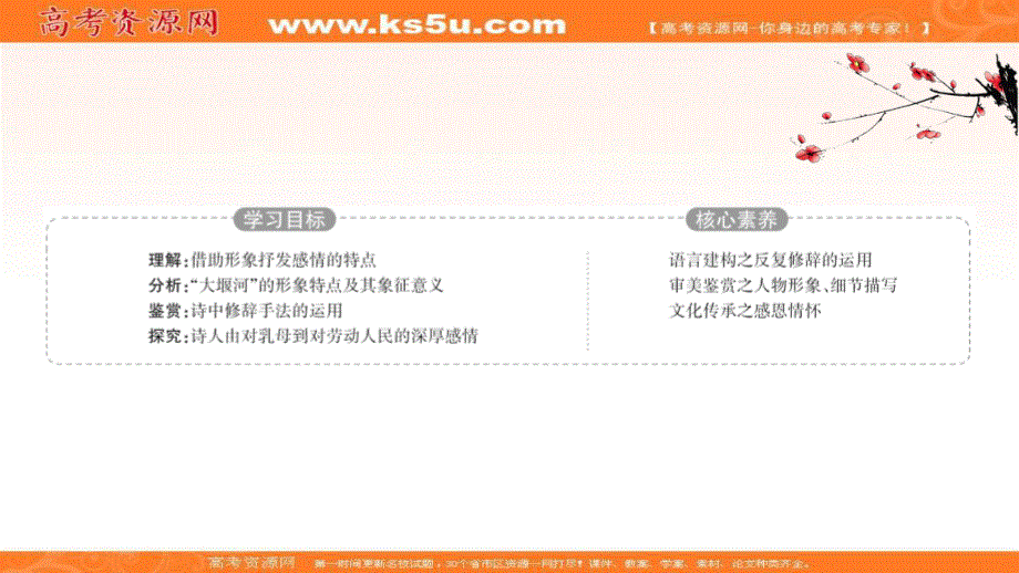 2020-2021人教版语文必修1课件：1-3 大堰河——我的保姆 .ppt_第2页