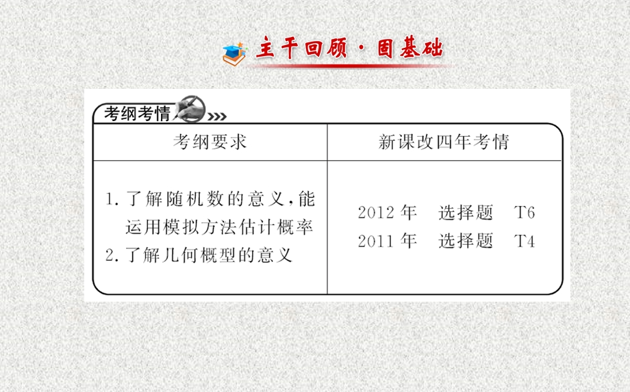 2014年数学理（福建用）配套课件：第十章 第六节几 何 概 型.ppt_第2页