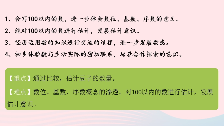 2022一年级数学下册 三 生活中的数第3课时 数豆子（100以内数的读写）课件 北师大版.pptx_第2页