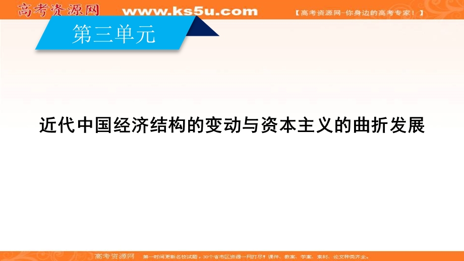 2019-2020学年人教版历史必修2课件：第10课 中国民族资本主义的曲折发展 .ppt_第2页