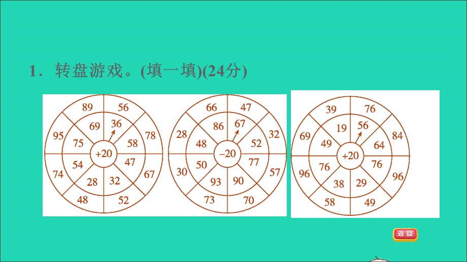 2022一年级数学下册 第5单元 加与减（二）阶段小达标(8)课件 北师大版.ppt_第3页