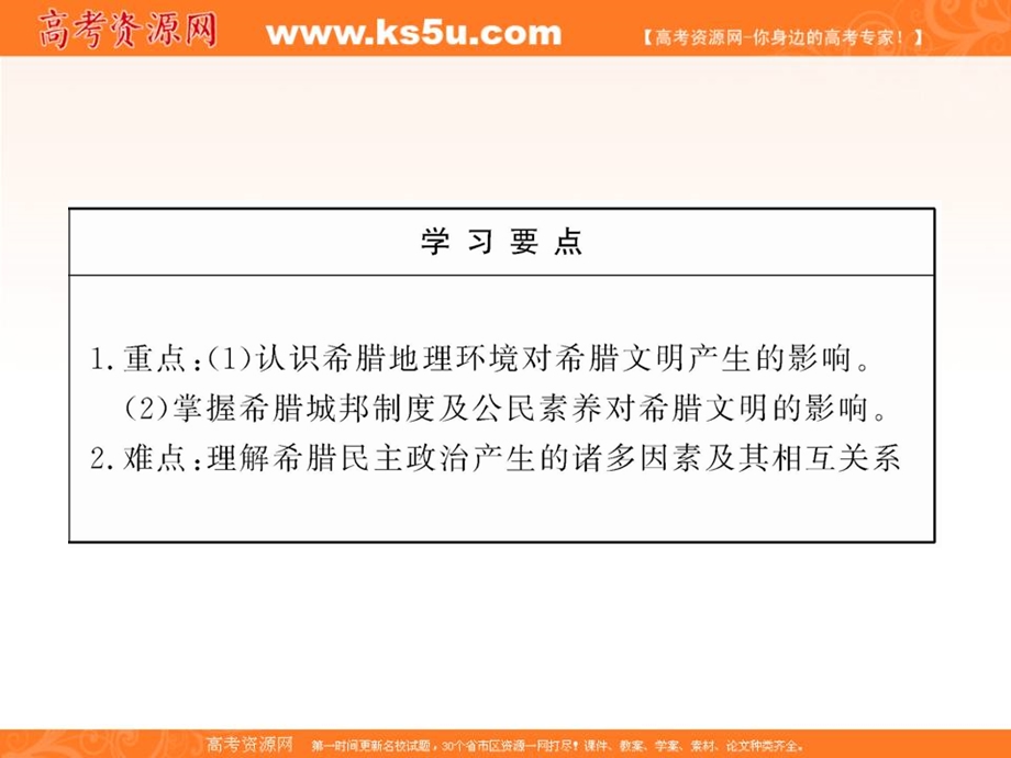 2012历史课件：6.1民主政治的摇篮—古代希腊（人民版必修1）.ppt_第3页