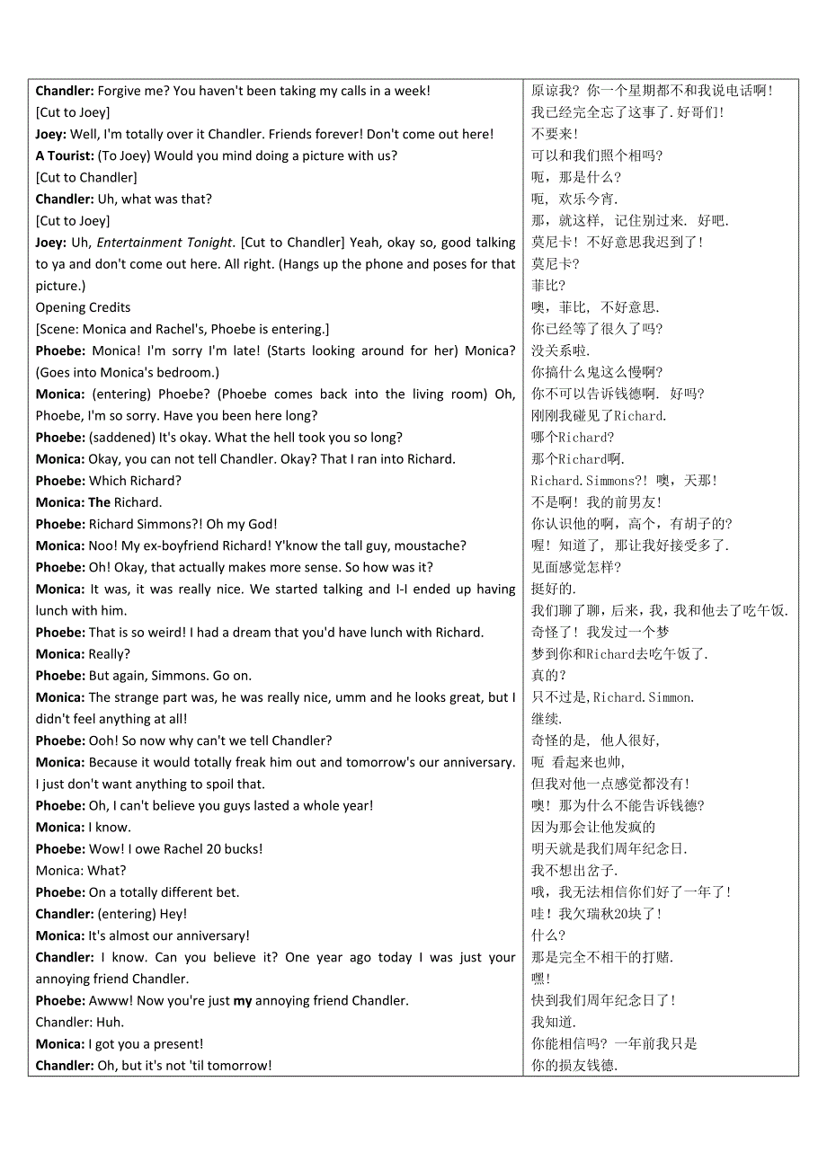 《FRINDS老友记》第5季中英文对照完整剧本：523-524 THE ONE IN VEGAS.doc_第2页