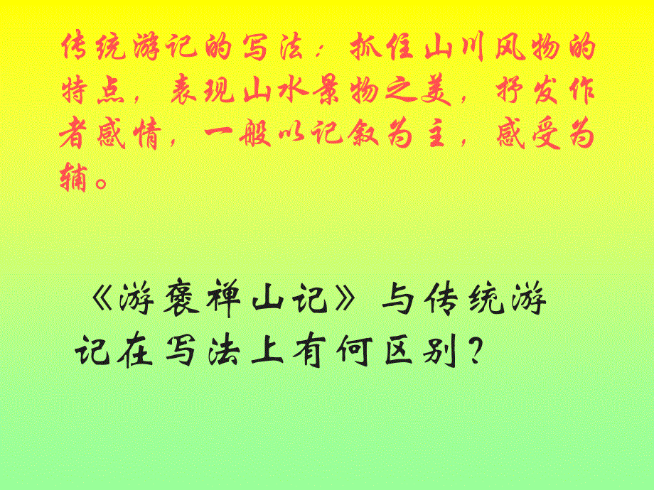 2014-2015学年高中语文同步课件：3.10《游褒禅山记》36张（人教新课标必修2）.ppt_第2页