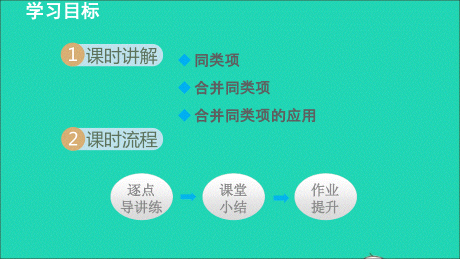 2021秋七年级数学上册 第3章 代数式3.4 合并同类项 1合并同类项授课课件（新版）苏科版.ppt_第2页