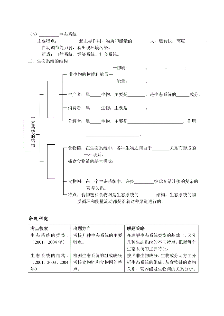 2009高考生物专题复习教案：生态系统的结构（旧人教）.doc_第2页