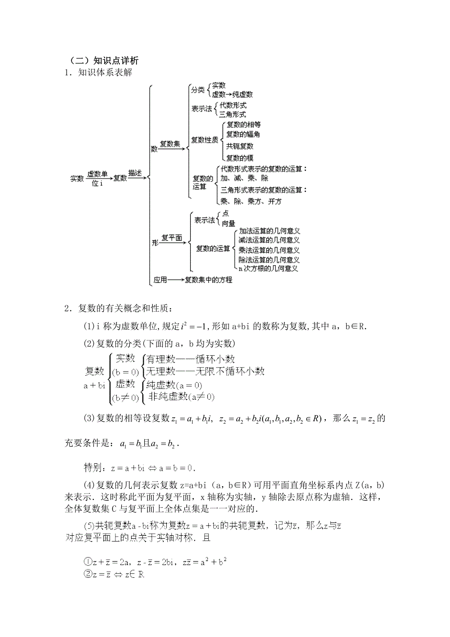 2011届数学高考复习名师精品教案：第104-106课时：第十四章 复数-复数的有关概念.doc_第2页