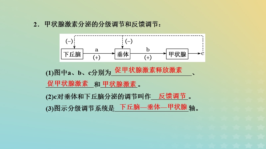 2023新教材高中生物 第3章 体液调节 第2节 激素调节的过程课件 新人教版选择性必修1.pptx_第3页