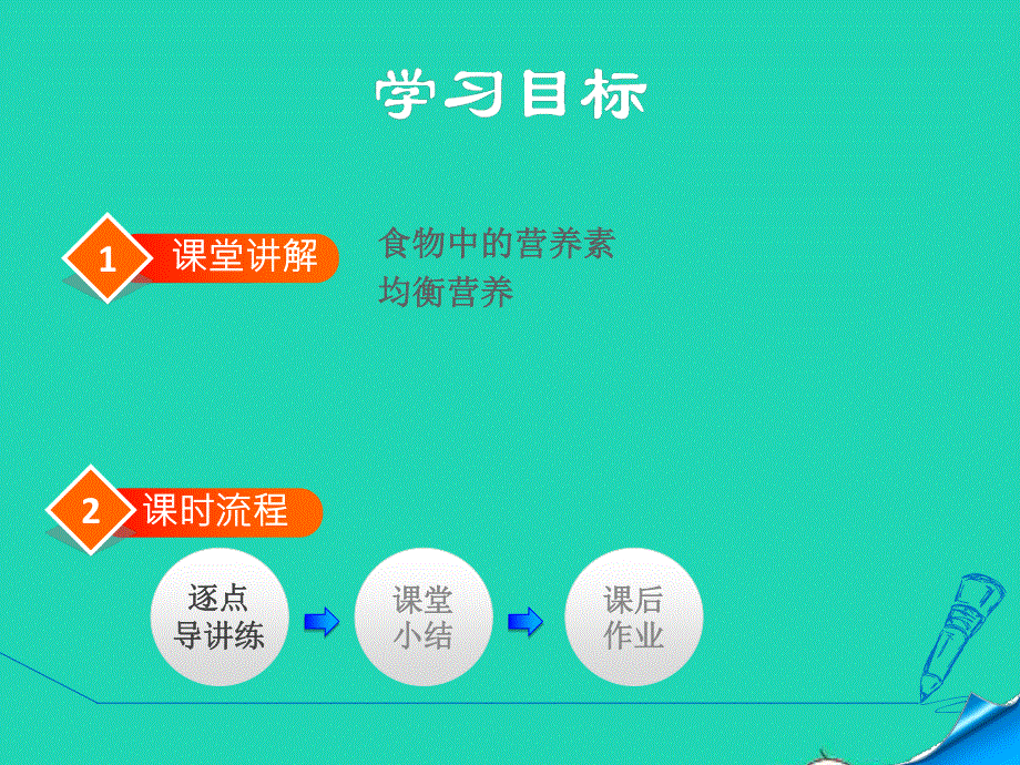 2022九年级化学下册 第9章 现代生活与化学9.4 化学物质与健康第1课时 食物中的营养素授课课件（新版）粤教版.ppt_第2页