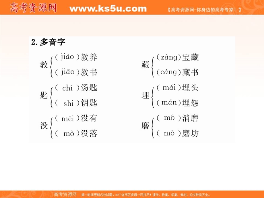 2012届高一语文同步课件：2.5.1《获得教养的途径》2（苏教版必修1）.ppt_第3页