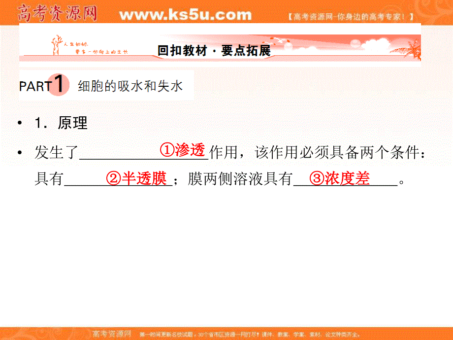 2013届新课标高考生物一轮复习课件：第二单元 细胞的基本结构和物质运输功能第2讲.ppt_第2页