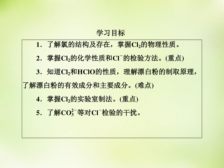 2015-2016学年高一化学人教版必修1课件：4.2.1氯气 .ppt_第3页