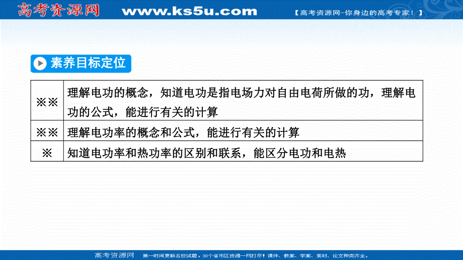 2020-2021学年人教版物理选修3-1课件：第2章 5 焦耳定律 .ppt_第3页