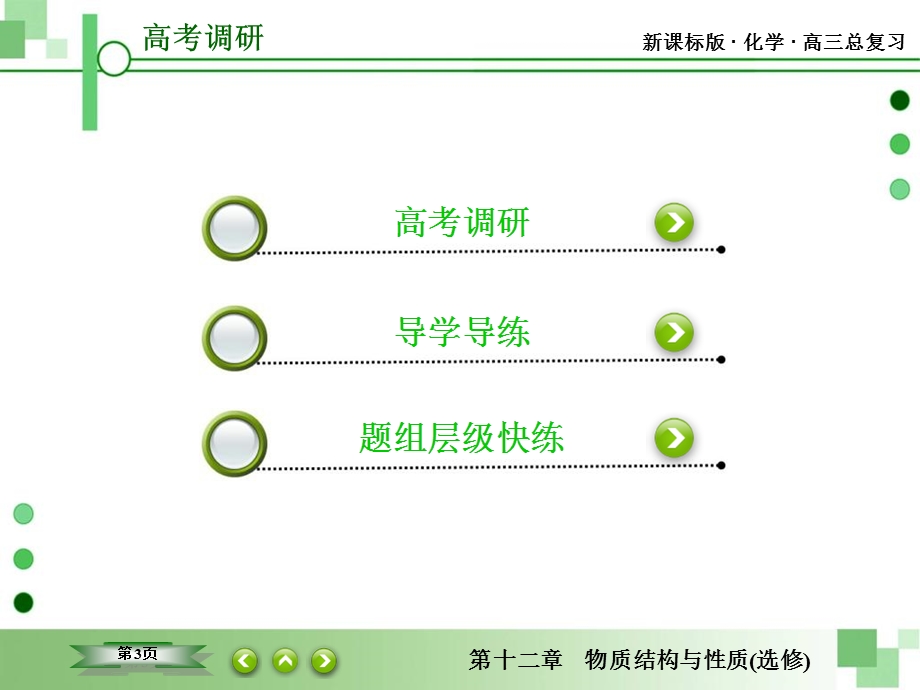 2016届高三一轮复习课件 第十二章 物质结构与性质 12-2 分子结构与性质.ppt_第3页