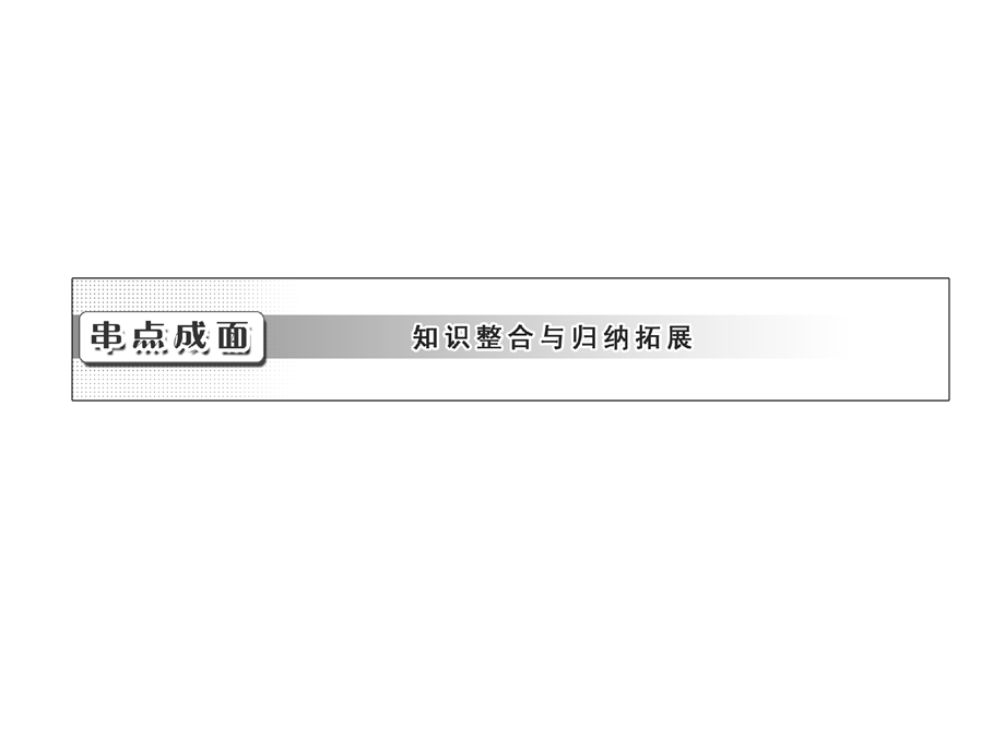 2013届高三历史一轮复习课件：第十单元串点成面　单元大事记　历史同期声　知识集成块（人教版）.ppt_第1页