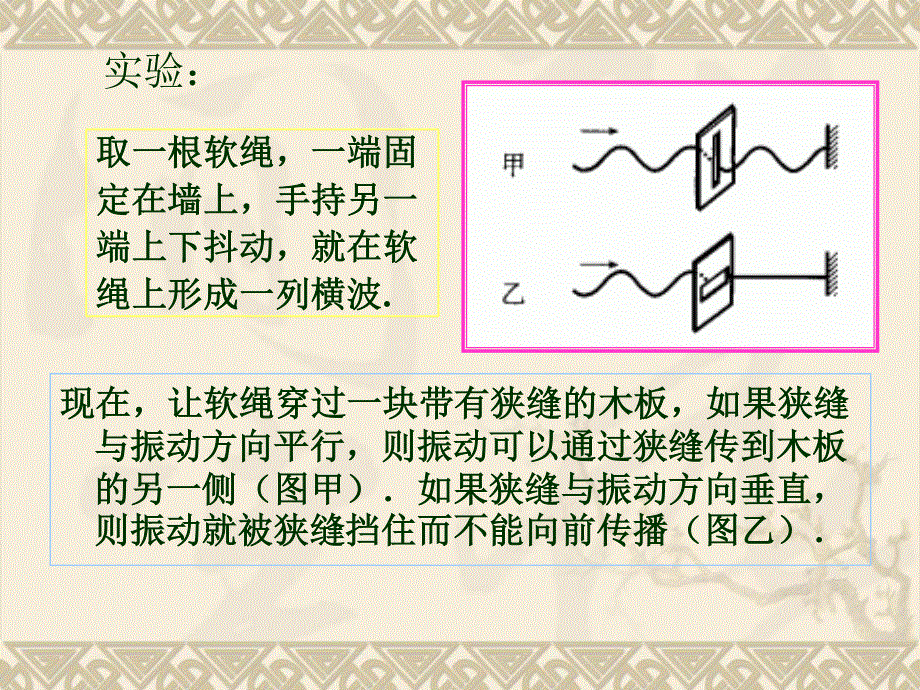 2020-2021学年人教版物理选择性必修一课件 4-6 光的偏振 激光（第一课时）.ppt_第3页