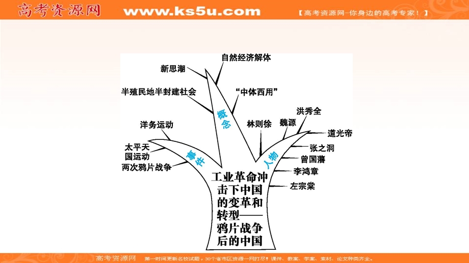 2020届高考历史（广西课标版）二轮复习课件：专题7工业革命冲击下中国的变革和转型——鸦片战争后的中国课件 .ppt_第3页