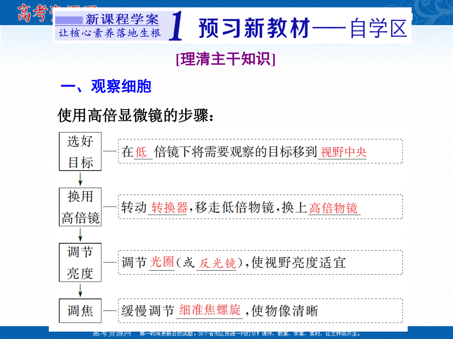 2020-2021学年人教版生物学必修1同步课件：第一章 第2节 细胞的多样性和统一性 .ppt_第2页