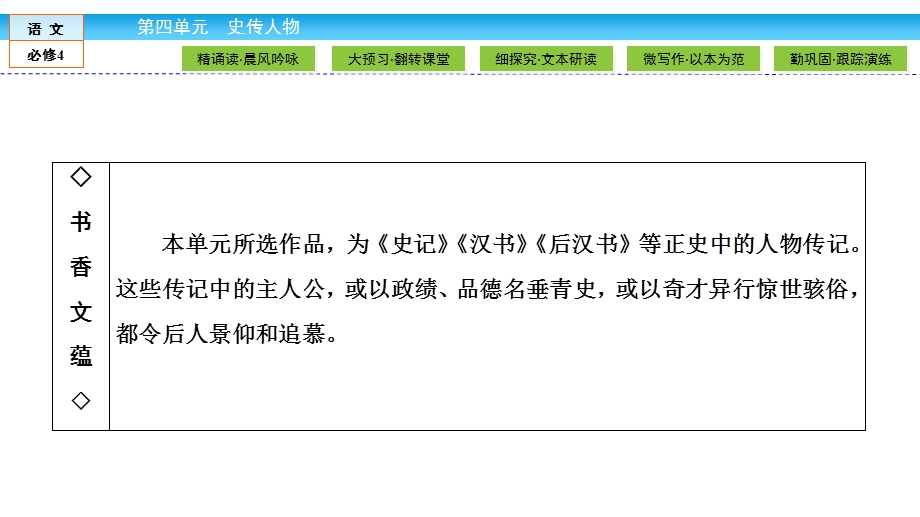 2019-2020学年人教版语文必修四培优学案课件：4-11　廉颇蔺相如列传 .ppt_第2页