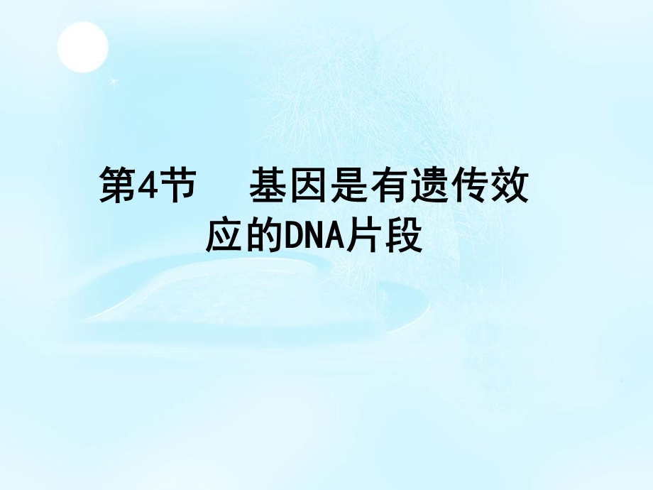 2020-2021学年人教版生物必修二（新教材）课件：3-4基因是有遗传效应的DNA片段.ppt_第1页