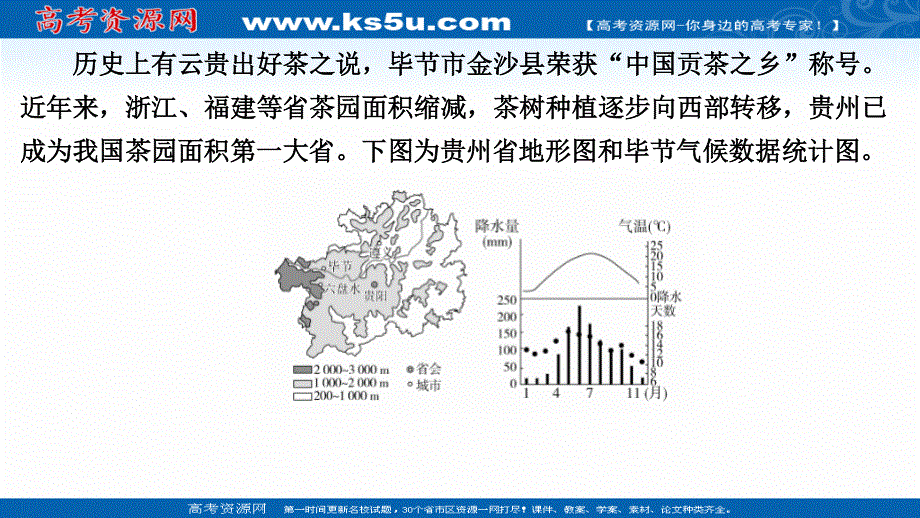 2020届高考地理大二轮专题复习冲刺地理（经典版）课件：第二编 专题五 综合题技法突破 综合题素能特训 .ppt_第3页