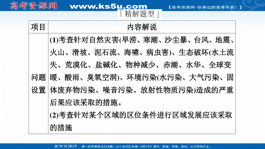 2020届高考地理大二轮专题复习冲刺地理（经典版）课件：第二编 专题五 综合题技法突破 题型突破五 .ppt_第2页