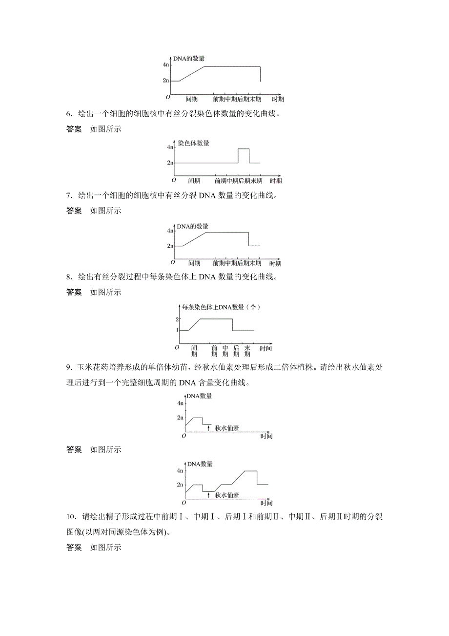 2018版浙江省高考生物《选考总复习》配套文档：单元基础知识排查（三）细胞的生命历程 WORD版含解析.docx_第3页