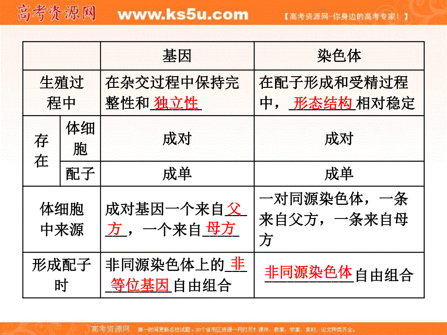 2017届高三生物一轮复习课件：必修2 第1单元 第三讲 基因在染色体上和伴性遗传 .ppt_第2页