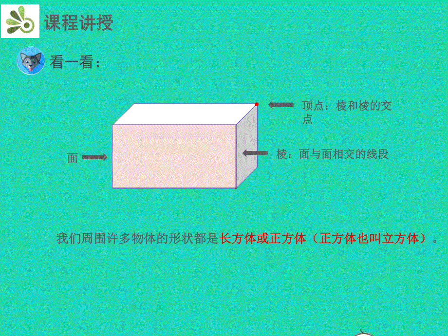 五年级数学下册 第3章 长方体和正方体 1 长方体教学课件 新人教版.pptx_第3页