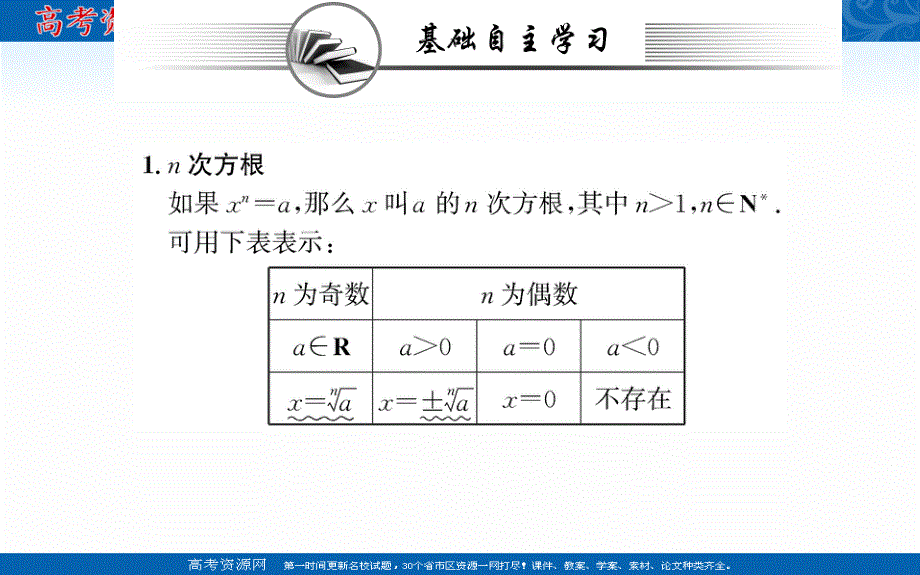 2021-2022学年新教材数学必修第一册（人教A版）课件：4-1 指数 1 .ppt_第2页