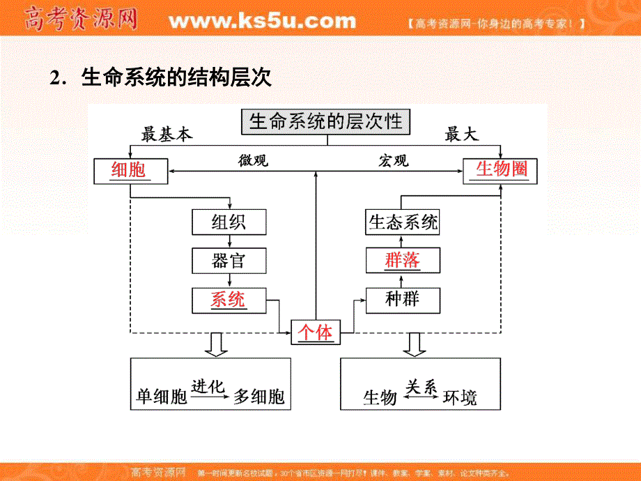 2017届高三生物一轮复习课件：必修1 第1单元 第一讲 走近细胞 .ppt_第3页