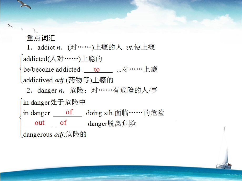 2015-2016学年高一外研版英语必修二课件：MODULE 2　单元知识总结 .ppt_第2页