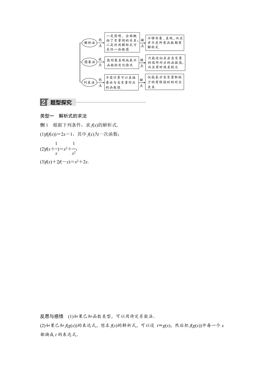 2018版高中数学北师大版必修一学案：第二章 2-2 函数的表示法（一） .docx_第2页