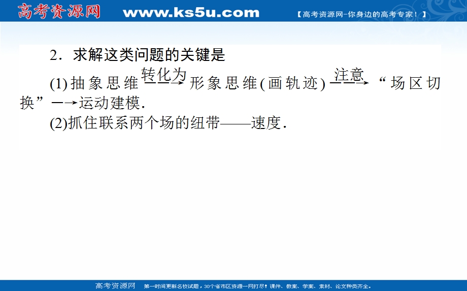 2021全国统考物理人教版一轮课件：专题九 带电粒子在复合场中的运动 .ppt_第3页