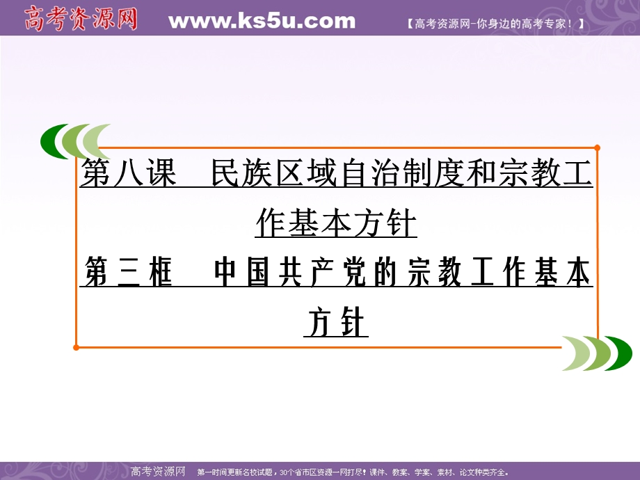 2019-2020学年人教版高中政治必修二（教材修改后）学练测课件：第3单元 第8课 第3框 .ppt_第2页