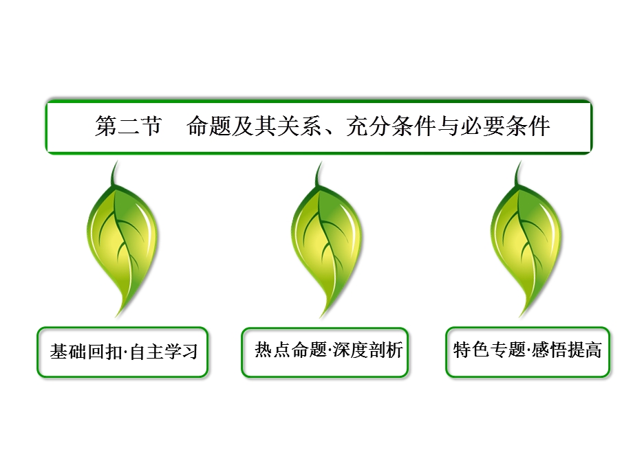 2016届高三数学一轮总复习课件：第一章 集合与常用逻辑用语1-2 .ppt_第2页