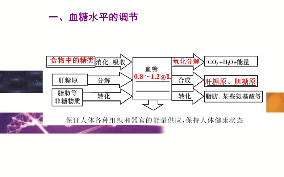 2015-2016学年广东省普通高中学业水平测试生物课件：13单元第4讲　体温调节、水盐调节和血糖调节 .ppt_第3页