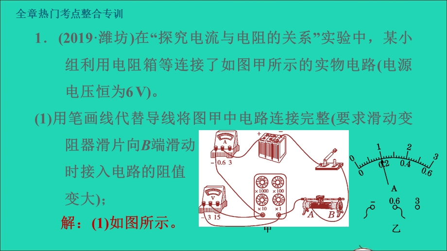 2021九年级物理全册 第17章 欧姆定律全章热门考点整合专训习题课件（新版）新人教版.ppt_第3页