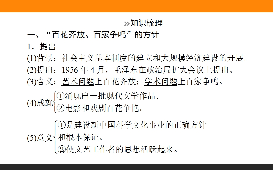 2017届高三历史人民版一轮复习课件39 现代中国的文化与科技 .ppt_第3页