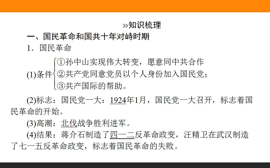 2017届高三历史人民版一轮复习课件09 国共的十年对峙、抗日战争和解放战争 .ppt_第3页