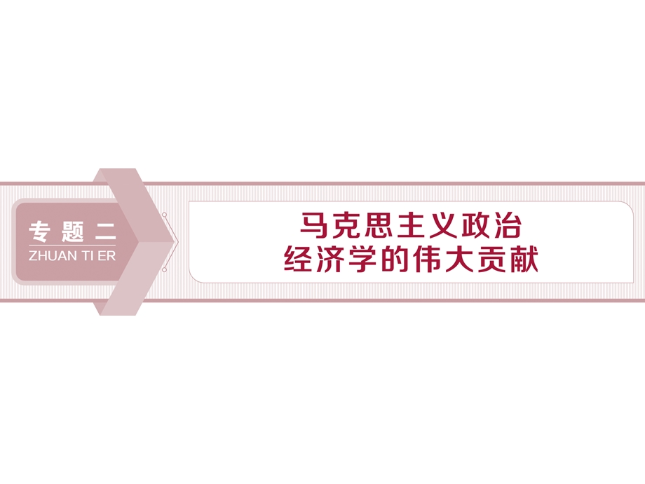 2019-2020学年人教版高中政治选修二课件：专题二　第1框　马克思主义政治经济学的创立 .ppt_第1页