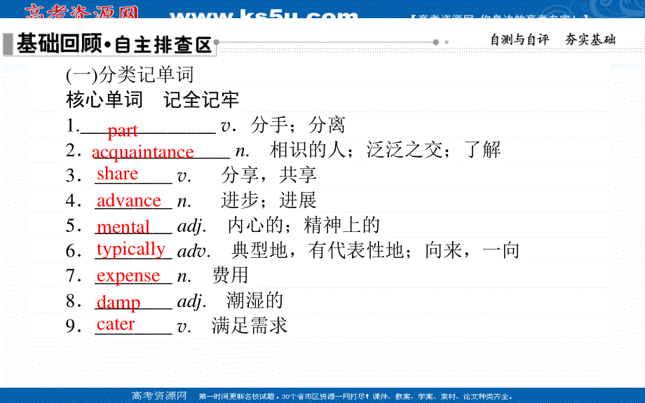 2021全国统考英语外研版一轮课件：选修⑧　MODULE 6　THE TANG POEMS .ppt_第2页