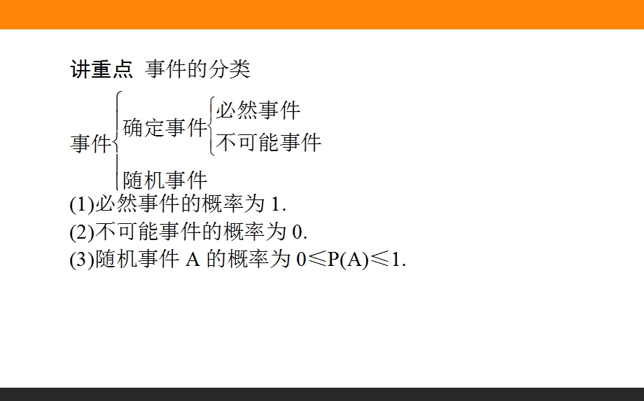 2015-2016学年高一数学人教A版必修3课件：17 随机事件的概率 .ppt_第3页