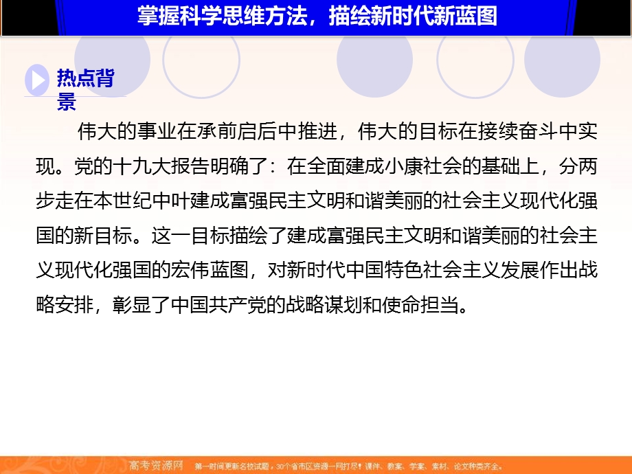 2020届高考政治人教通用版大一轮复习导学课件：第14单元 思想方法与创新意识 综合提升 长效热点探究.ppt_第3页