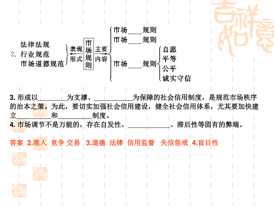 2013届高三政治一轮复习精品课件：第4单元 发展社会主义市场经课件（新人教必修1）.ppt_第3页